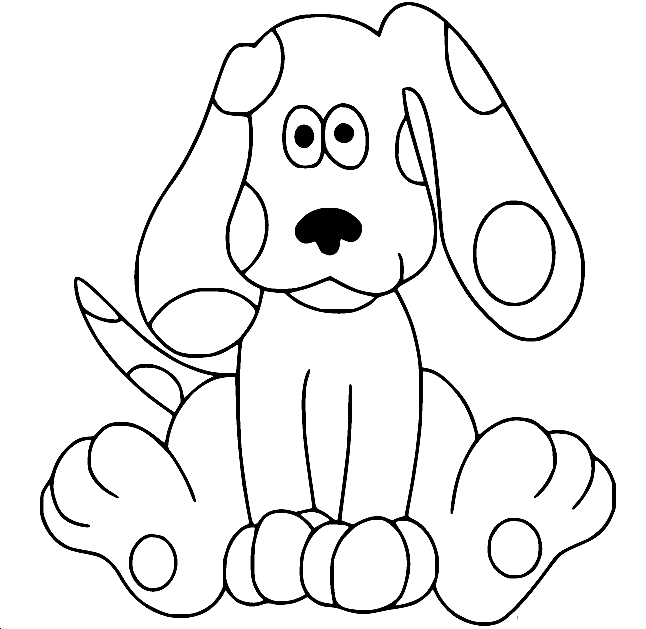 Blues clues coloring pages printable for free download