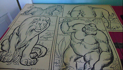 Walzers coloring contest vintage coloring pages animal pictures