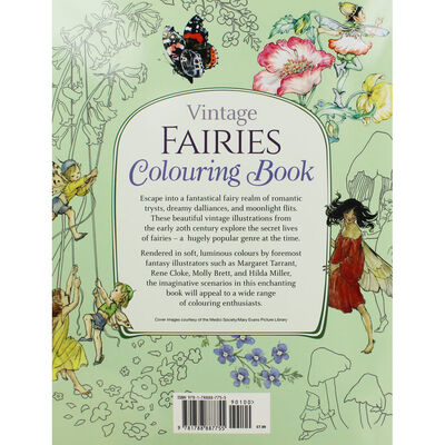 Vintage fairies louring book by arcturus publishing the works