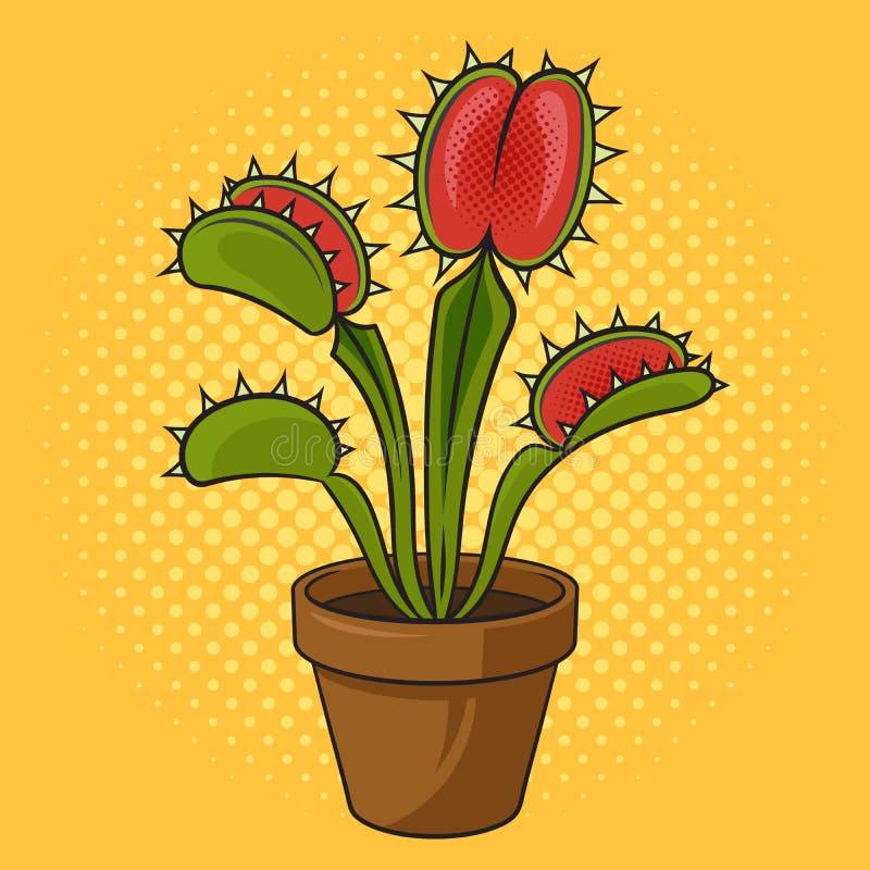 Venus flytrap stock illustrations â venus flytrap stock illustrations vectors clipart