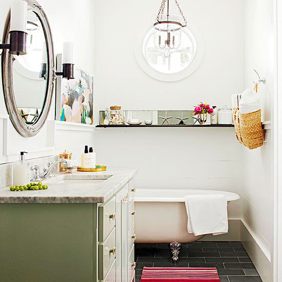 Vintage bathroom ideas for retro style