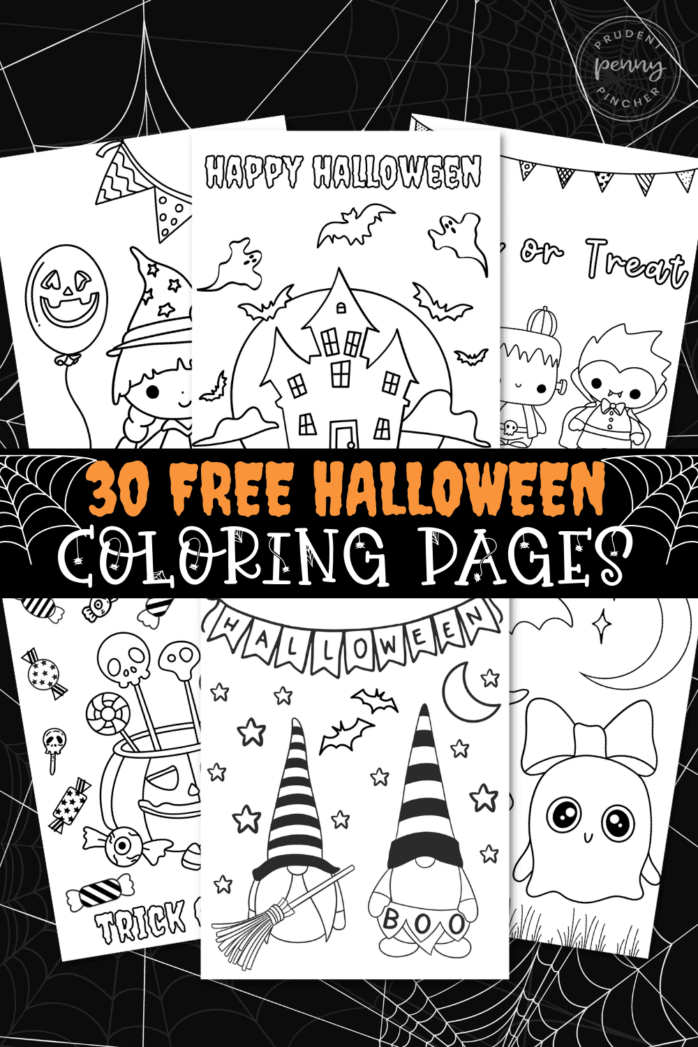 Free halloween coloring pages for kids and adults