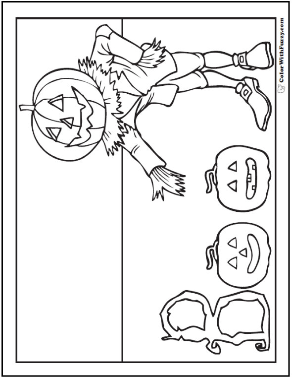 Halloween printable coloring pages jack olanterns spiders bats