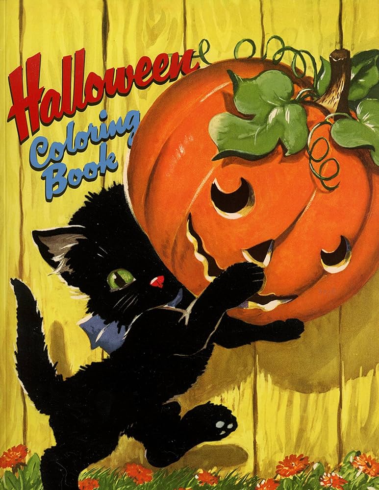 Halloween coloring book golden books books
