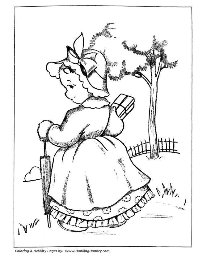 Teddy bear coloring pages miss bear goes to the store coloring activity pages for pre