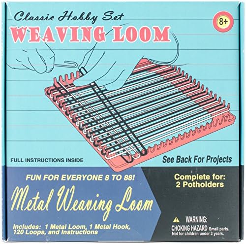 Pepperell weaving loom retro craft kit red count pack of everything else