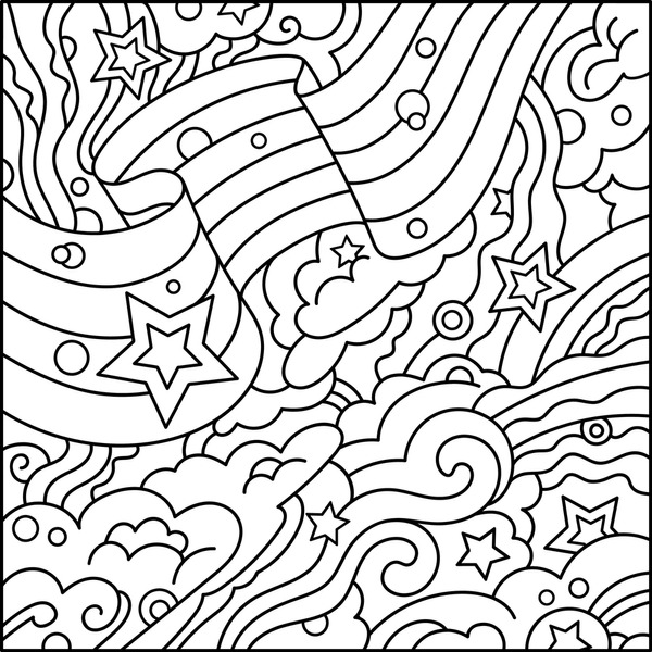Thousand coloring pages patriotic royalty