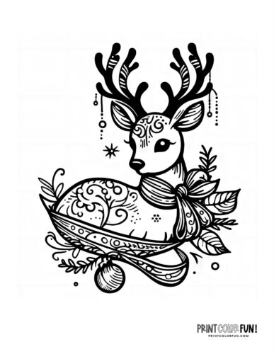 Adorable rudolph coloring pages other reindeer clipart to light up learning at