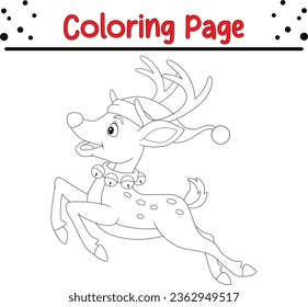 Reindeer coloring page images stock photos d objects vectors