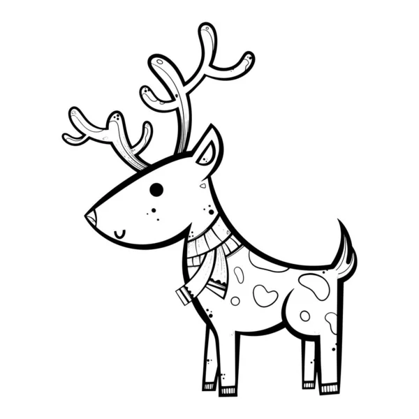 Christmas coloring reindeer stock photos royalty free christmas coloring reindeer images