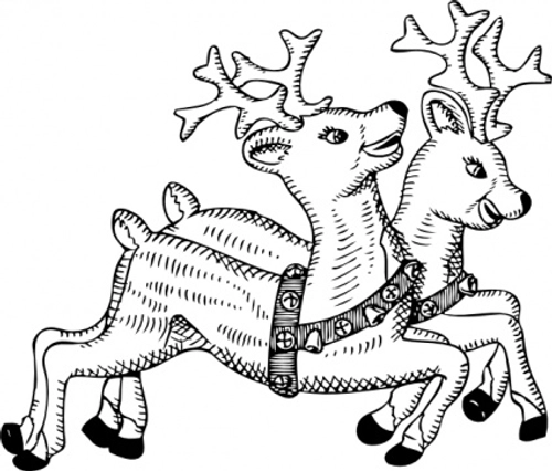 Free reindeer clipart