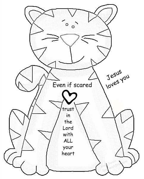 Cat coloring page sunday school coloring pages sunday school coloring sheets toddler sunday school