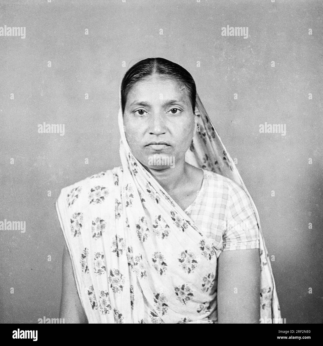 Indian saree black and white stock photos images