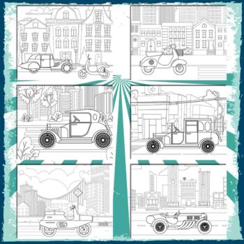 Vintage cars coloring pages printable coloring sheets x