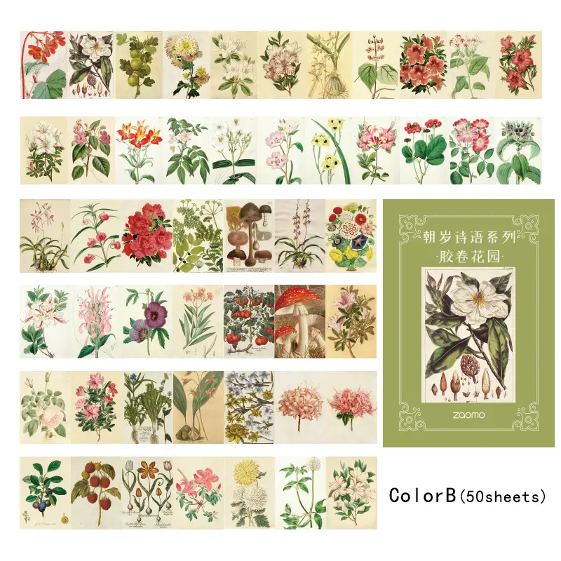 Mini vintage scrapbook paper perfect for bullet