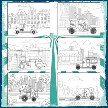 Vintage cars coloring pages printable coloring sheets x