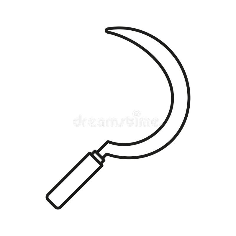 Harvesting sickle stock illustrations â harvesting sickle stock illustrations vectors clipart