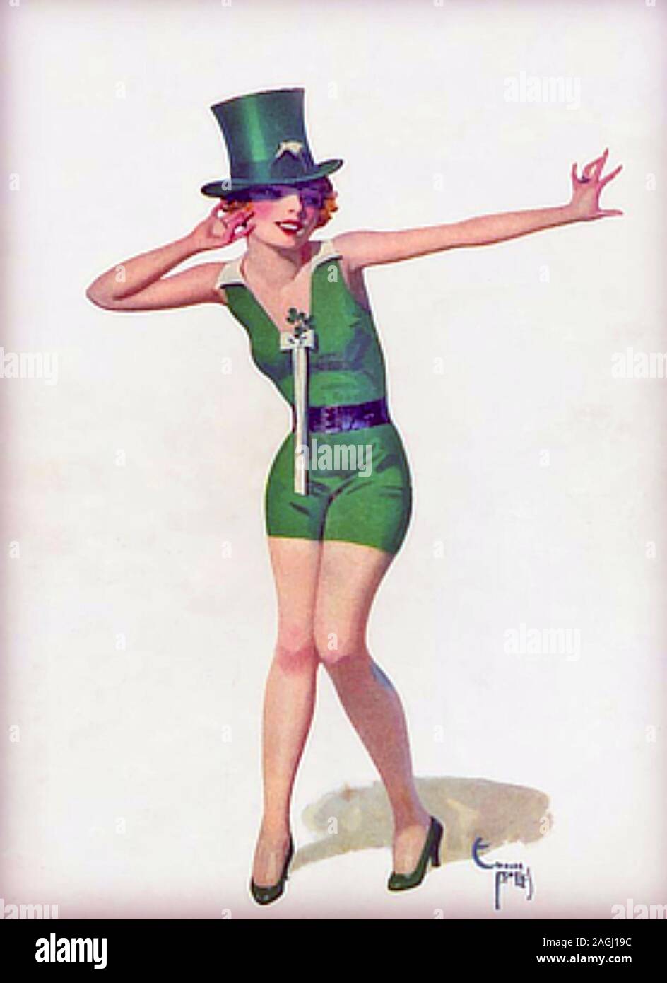Leprechaun girl hi
