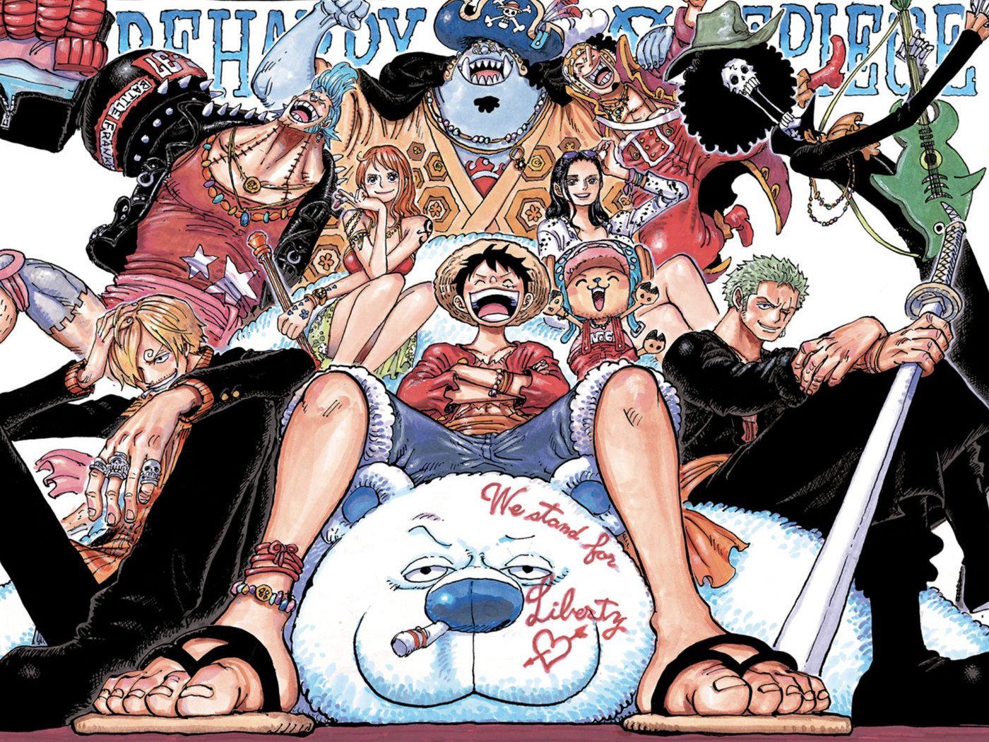 Classic one piece references and easter eggs abound in the egghead arc
