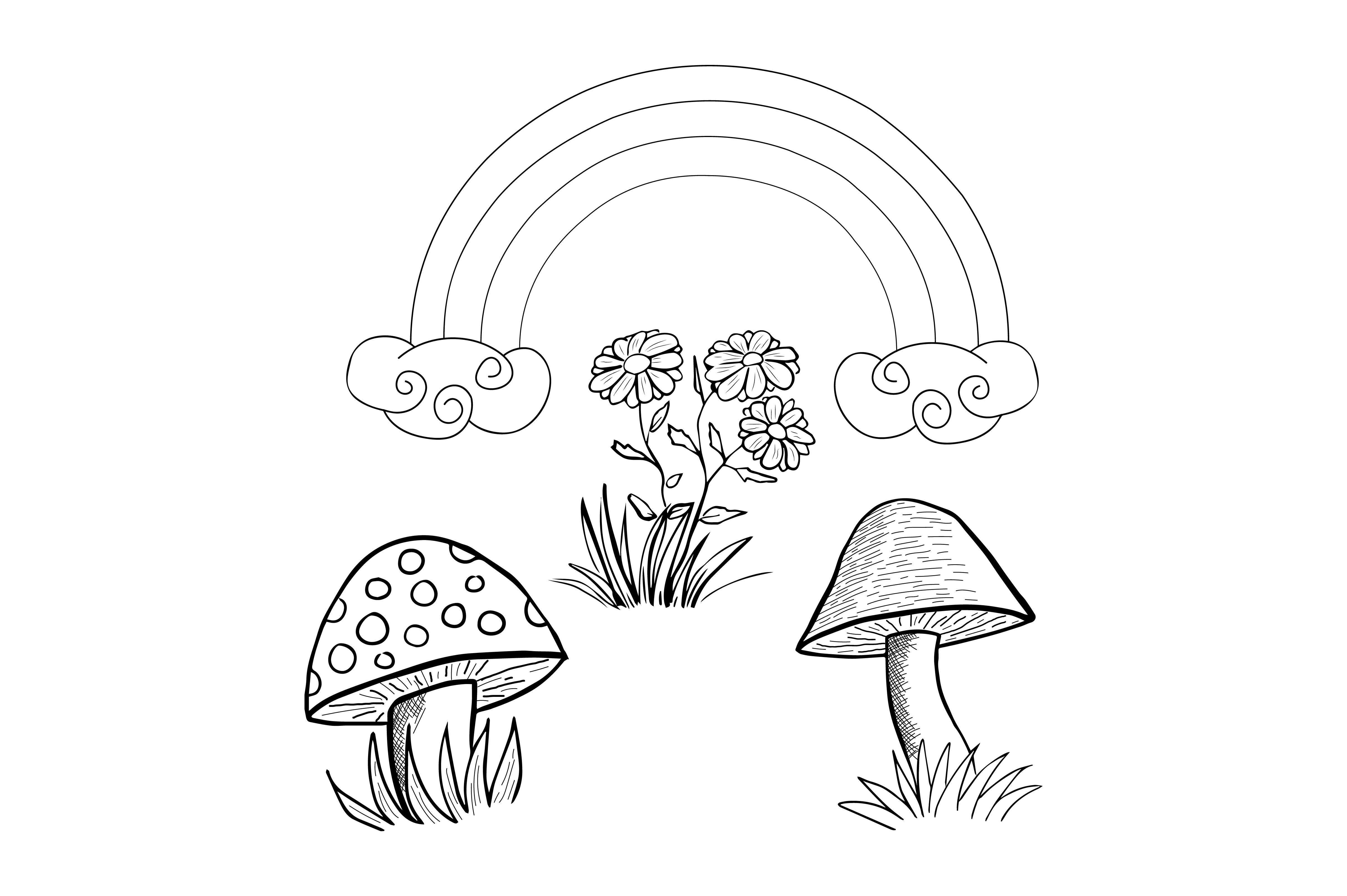 Retro illustrations coloring page svg cut file by creative fabrica crafts