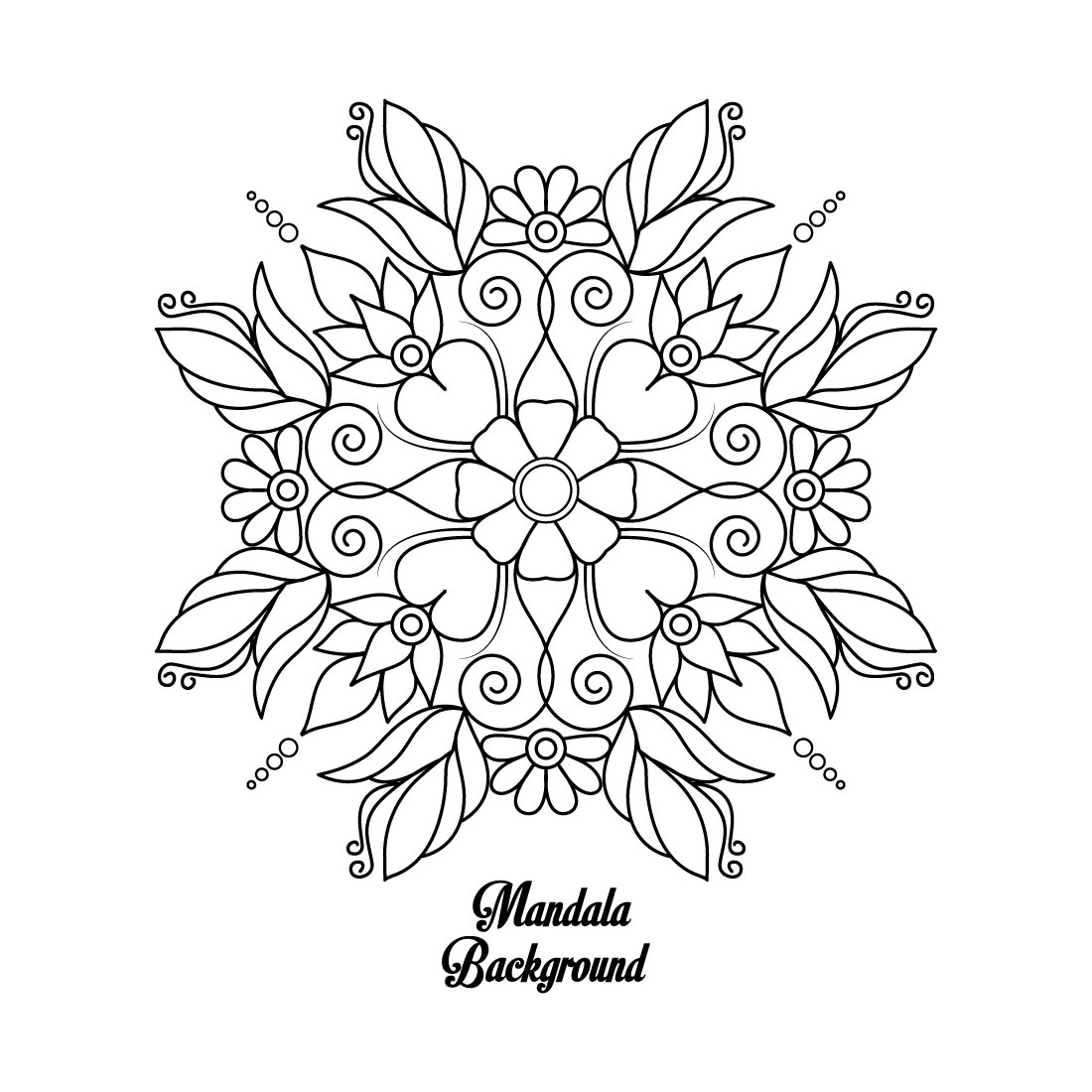 Creative mandala design template svg ai eps pdf jpg png file