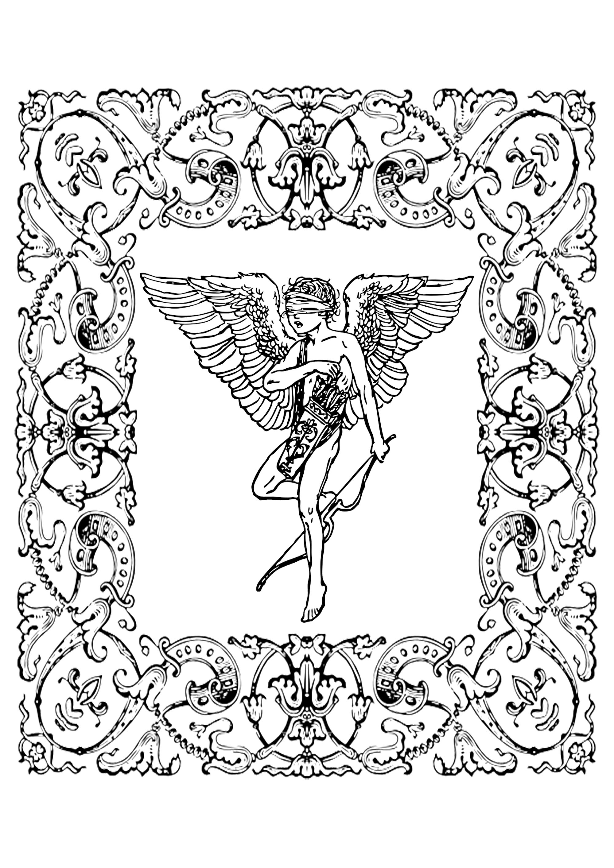 Vintage cupidon