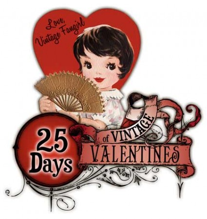 Free high resolution vintage victorian valentines day postcard