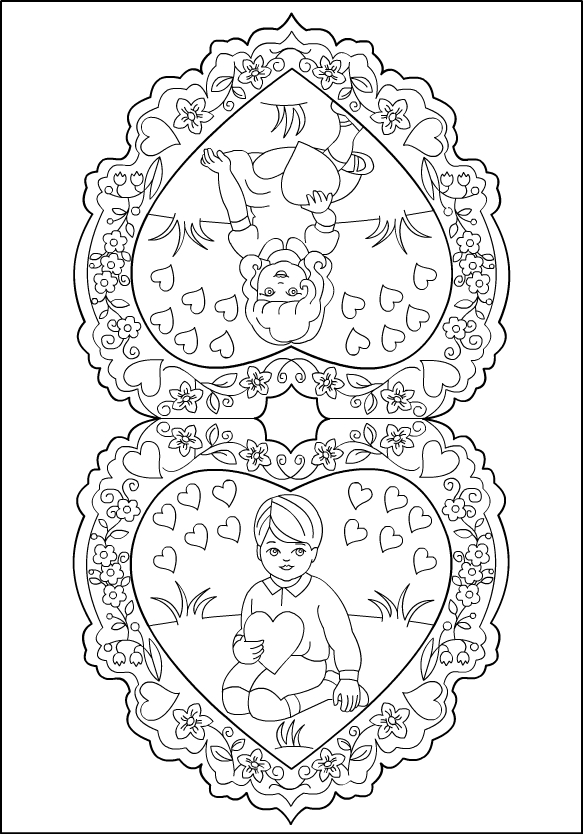 Nicoles free coloring pages vintage valentines vintage inspiration