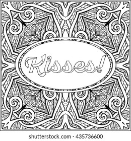Valentines day colouring page images stock photos d objects vectors