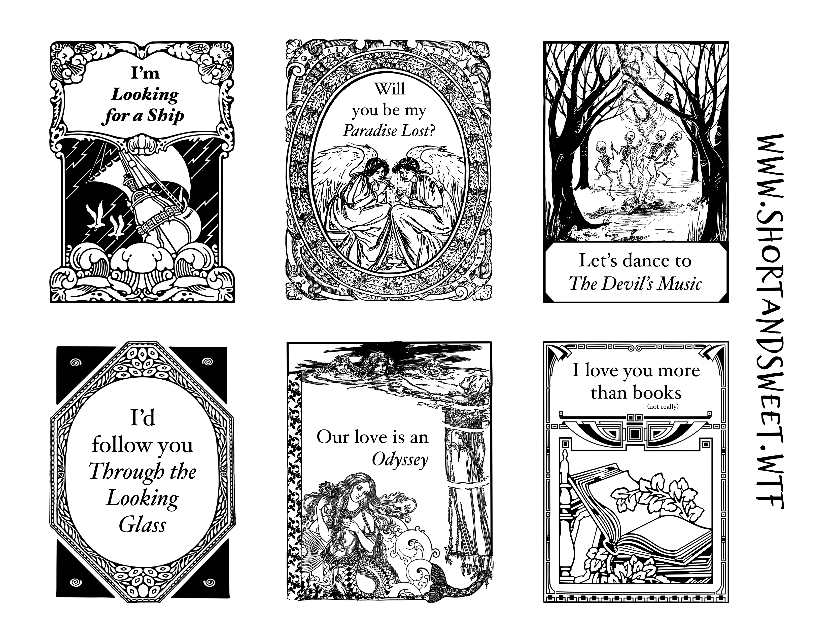 Vintage valentines â short and sweet