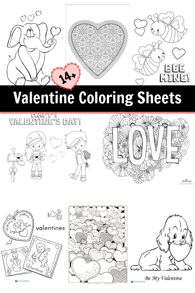Valentine coloring sheets todays creative ideas