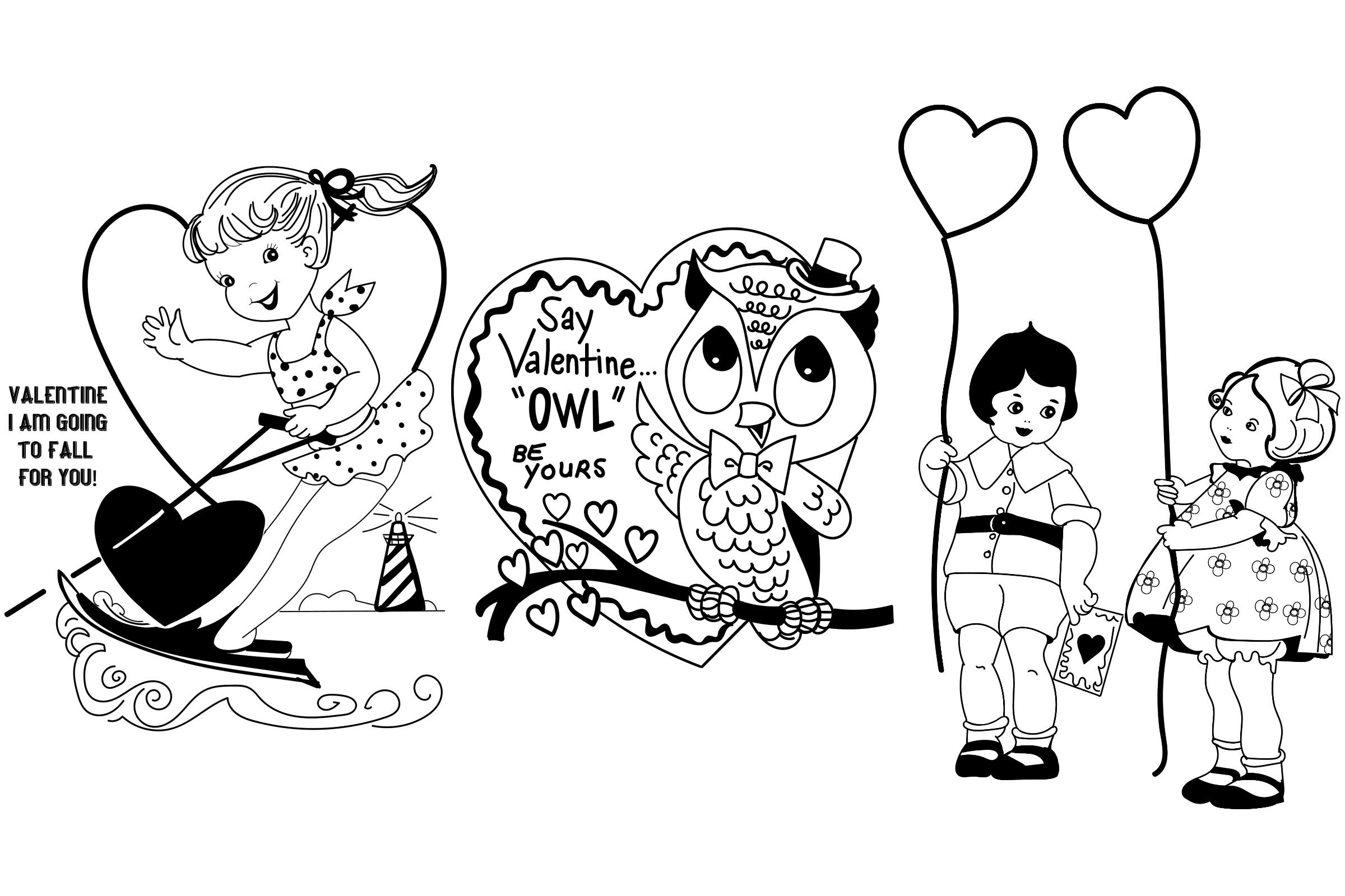 Retrovintage valentines ai eps png by me and ameliã