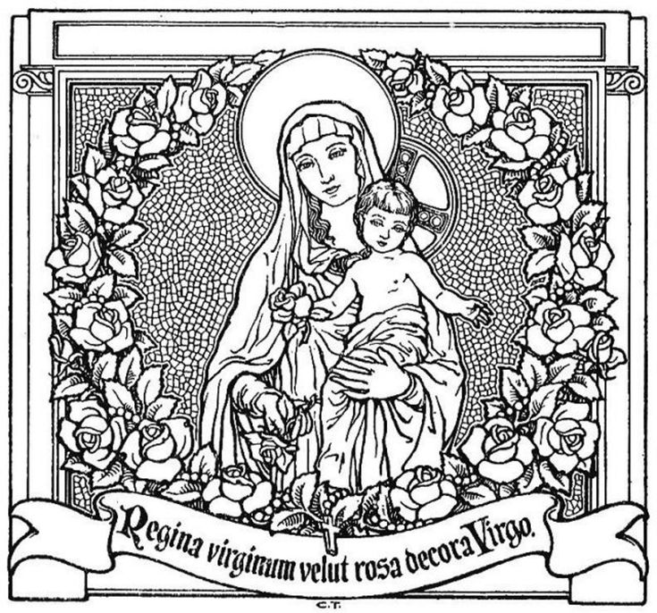 Pin on catholic coloring pages