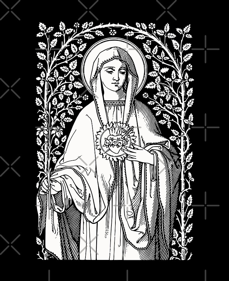 Vintage virgin mary catholic ipad case skin for sale by beltschazar