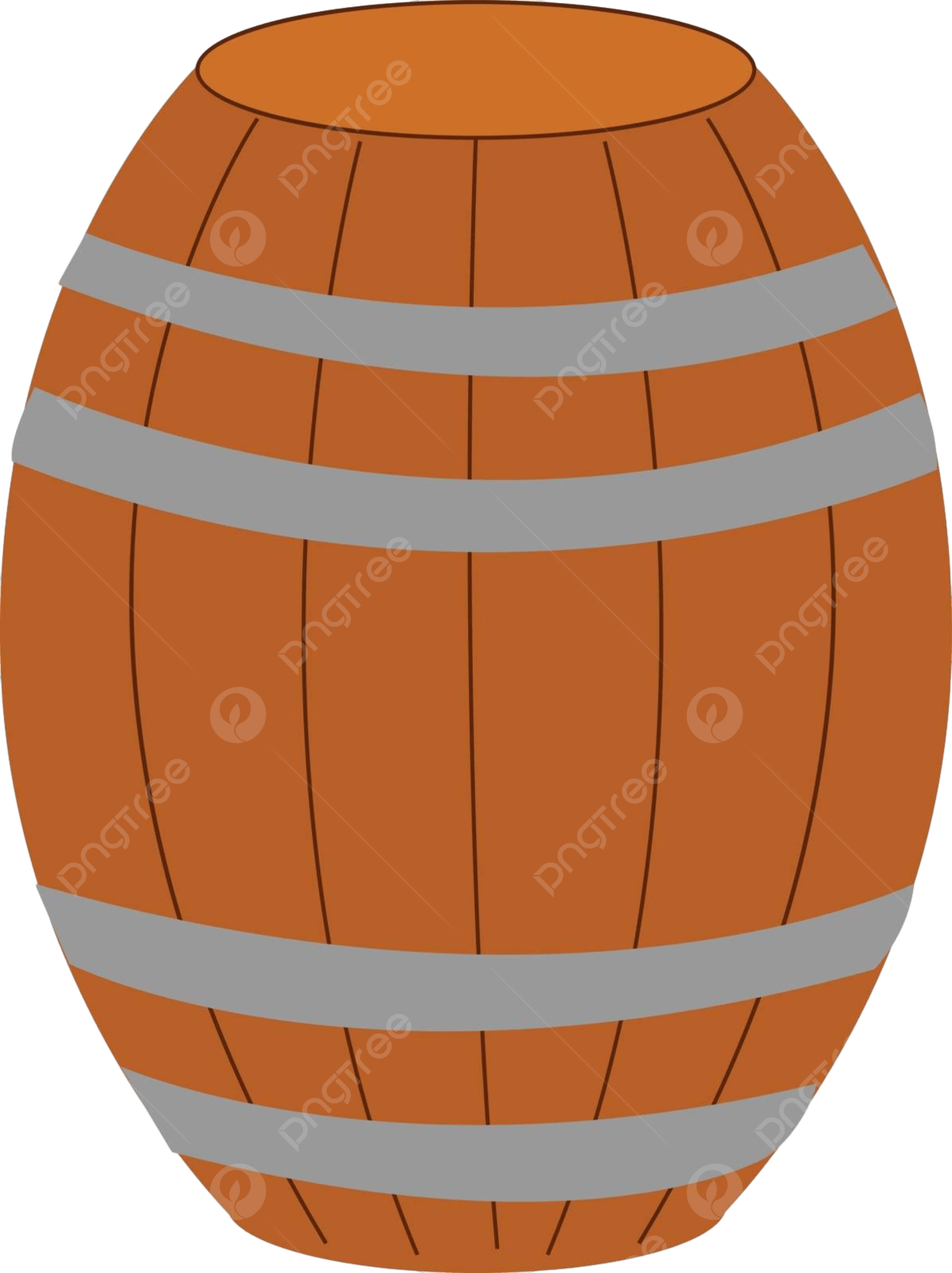 A vector or colored illustration of a barrel made of wood vector vector wine old color png and vector with transparent background for free download