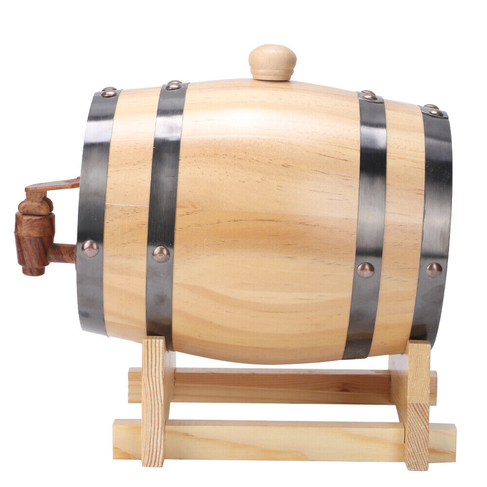 Wood lor ll household mini pine wood wine barrel keg wooden beer sd