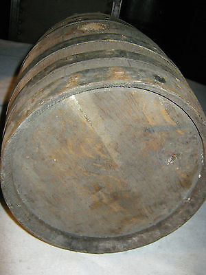 Antique wood whisky still barrel keg civil war powder wine bar country tool art