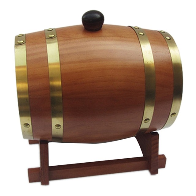 L wooden vintage wood barrel timber wine for beer whiskey rum brewing port hotel restaurant decorative barrel exhibition displa