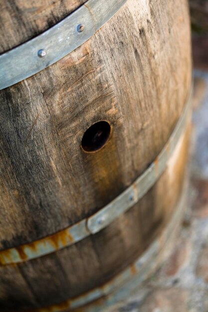 Page oak wood casks images