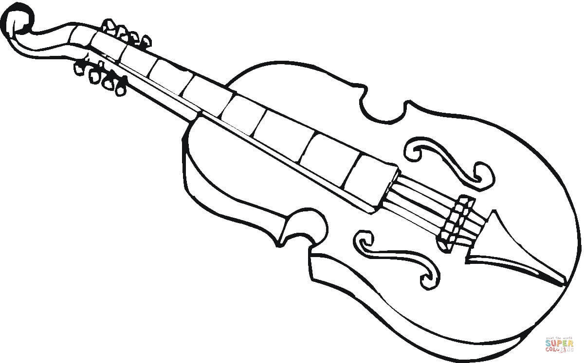 Viola coloring page free printable coloring pages
