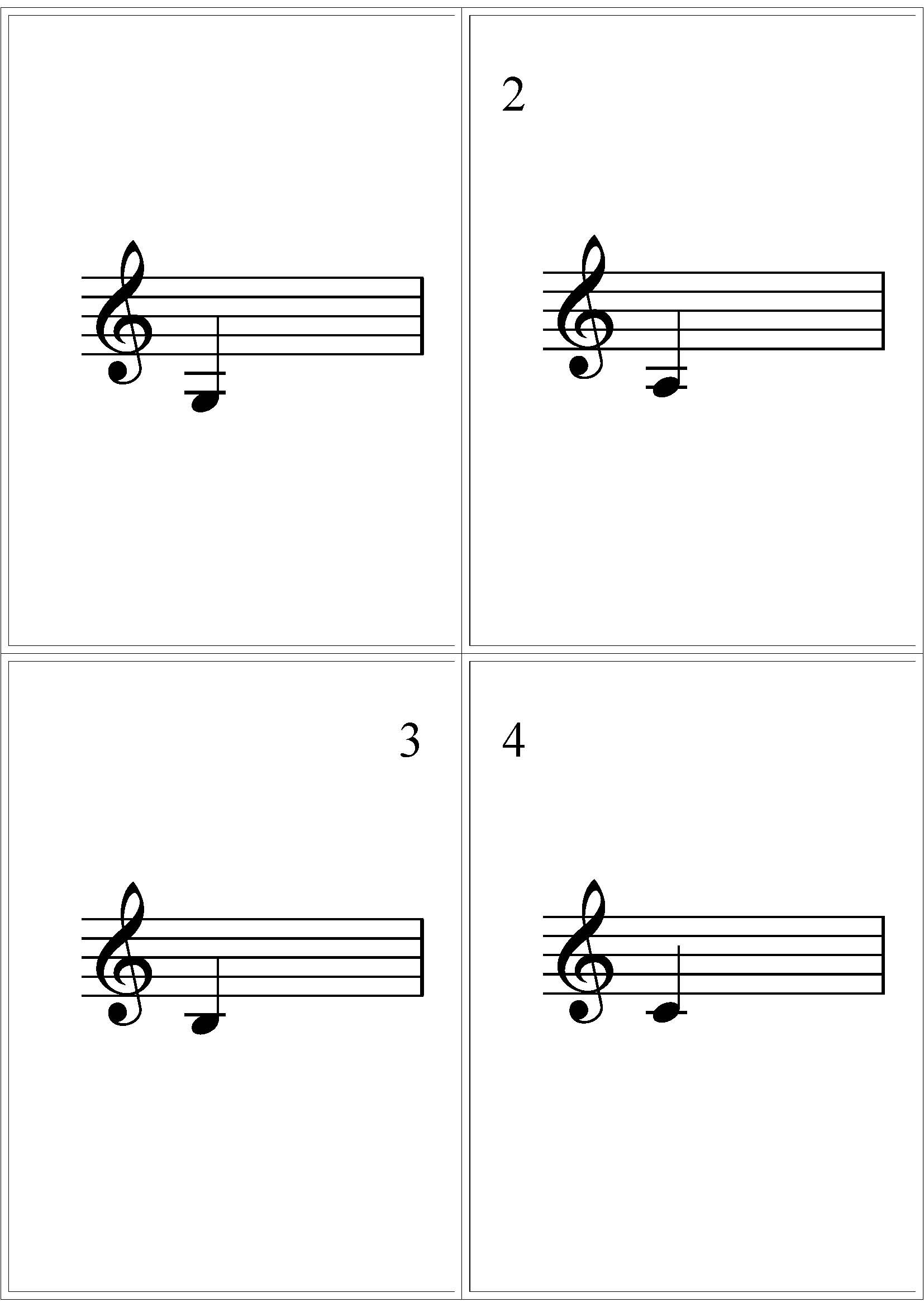 Violin flash cards denley music