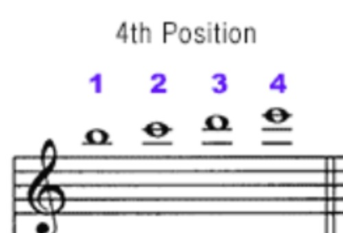 Violin e string high notes flashcards
