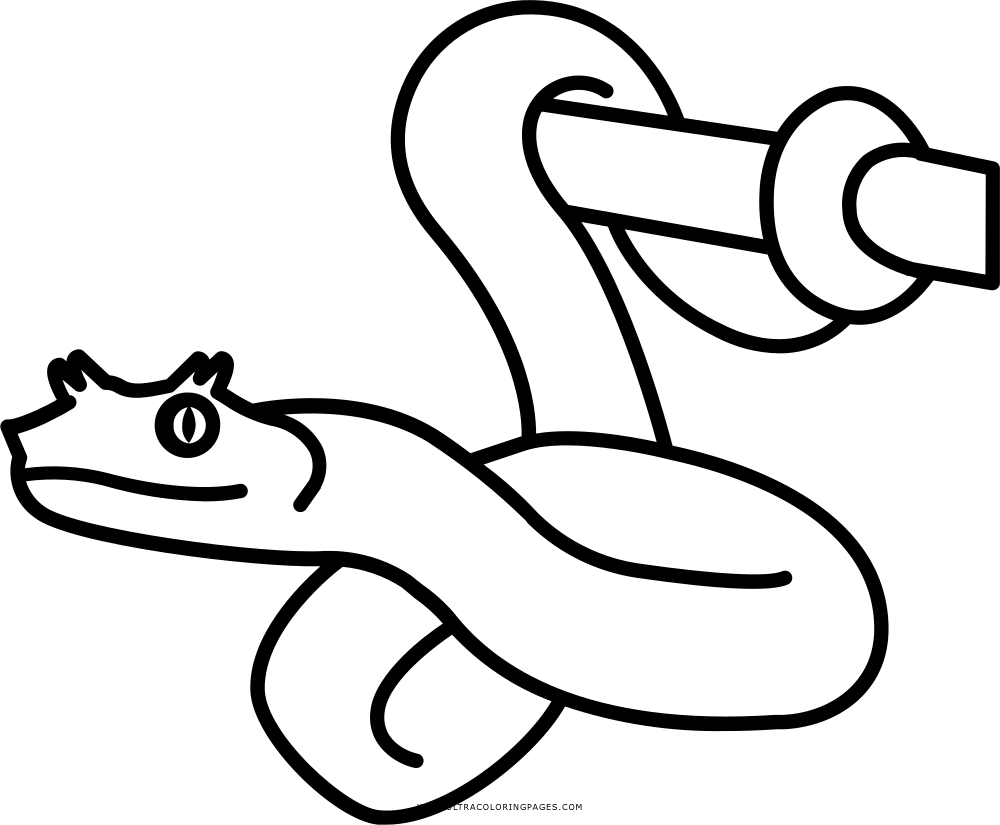 Viper coloring page