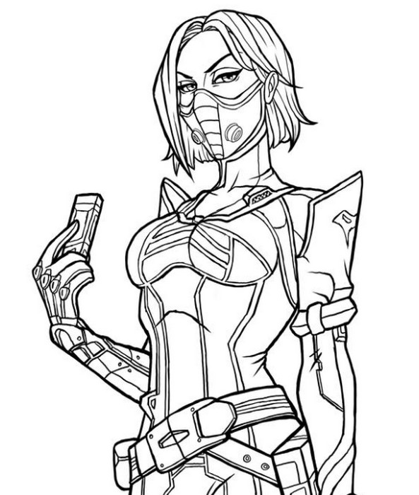 Art therapy coloring page valorant viper