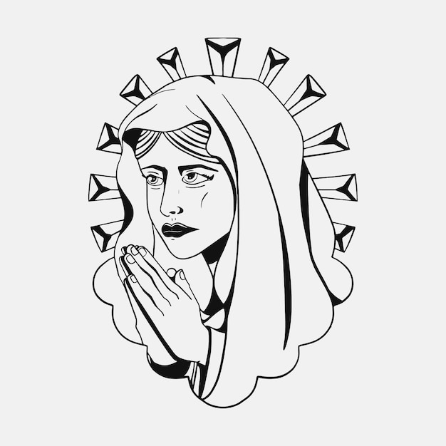 Imãgen de virgen fatima