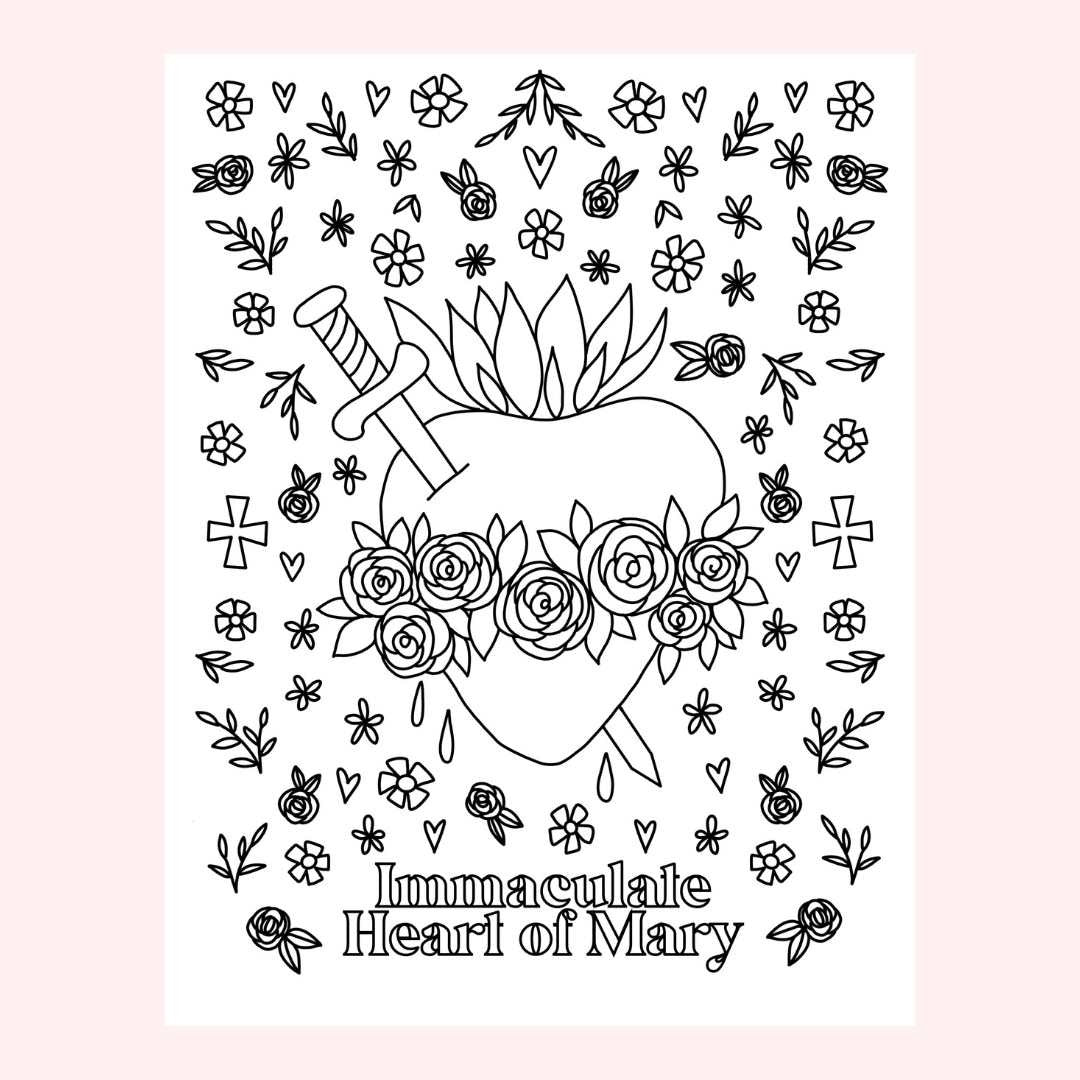 Coloring pages vault â the little rose shop