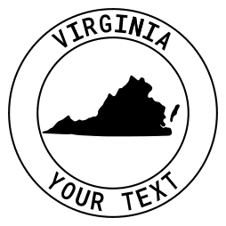 Virginia â map outline printable state shape stencil pattern â diy projects patterns monograms designs templates