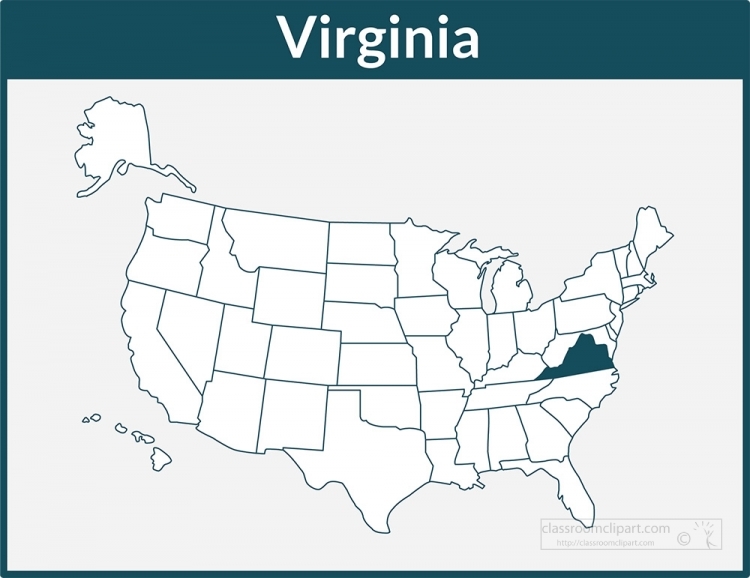Virginia state clipart