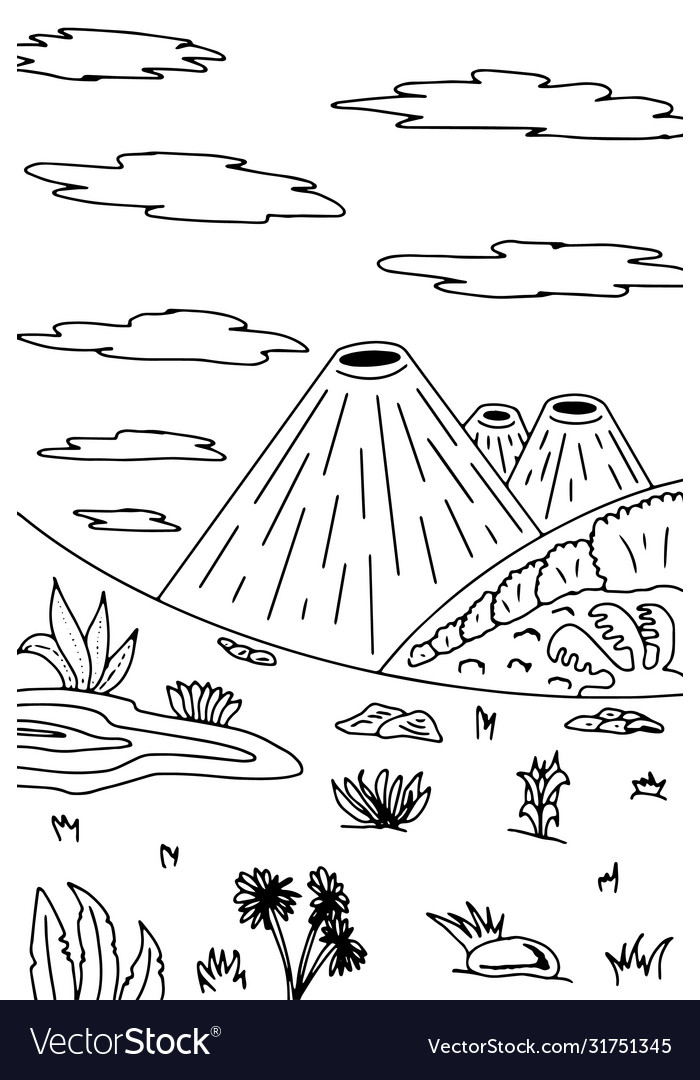 Coloring book for children on theme royalty free vector
