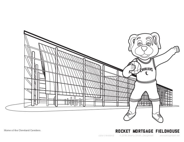 Cleveland coloring pages